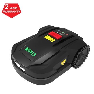 Chasis H750T Aluminum European Warehouse DEVVIS Cheapest Robot Lawnmower For Small Lawn Areas Up To 800 Sqm With 200m Wire